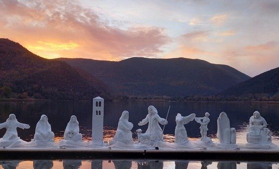 Presepe sul Lago di Piediluco