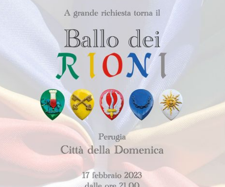 Torna il Ballo dei Rioni a Perugia
