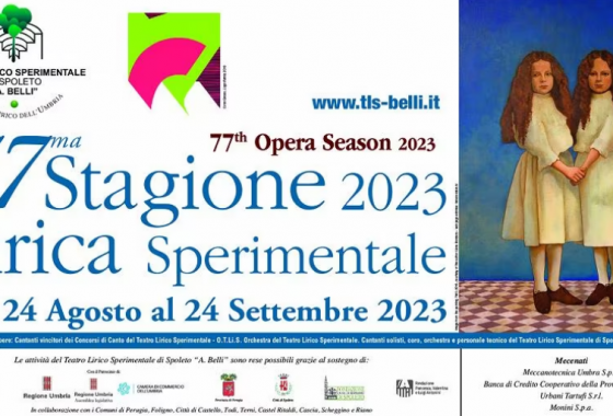 77^ Stagione Lirica Sperimentale a Spoleto