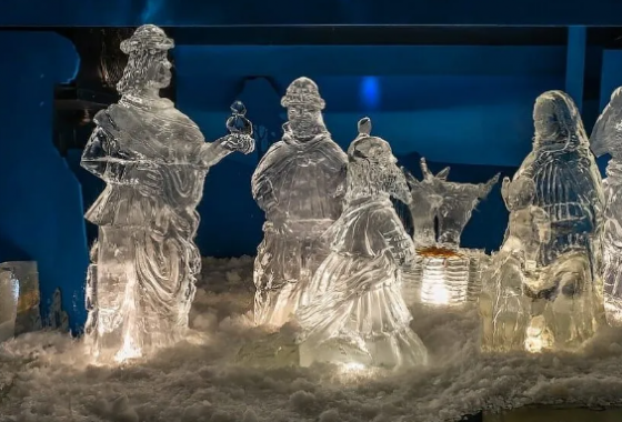 A Massa Martana con il Presepe di ghiaccio